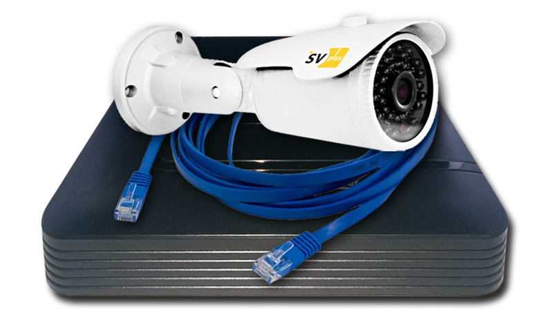 IP-комплект системы видеонаблюдения SVIP-Kit101 